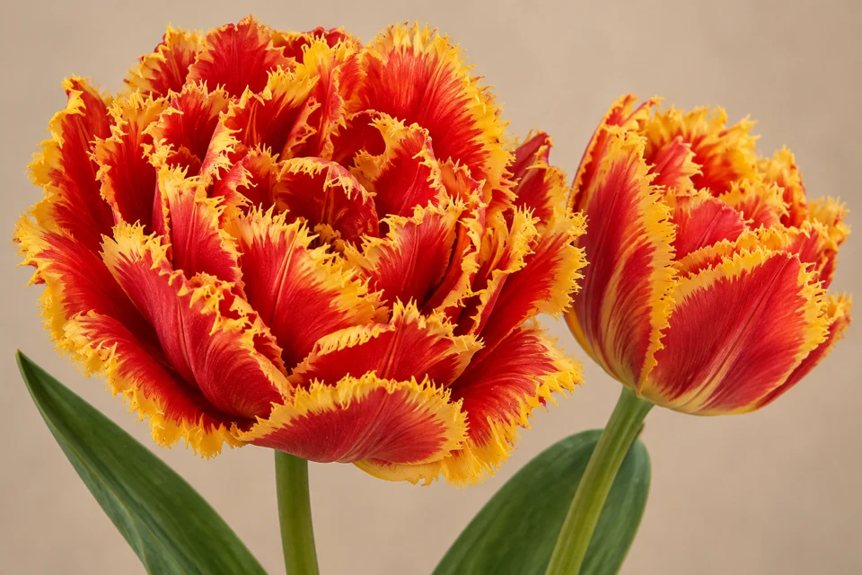 Иллюстрация тюльпана Fringed Beauty