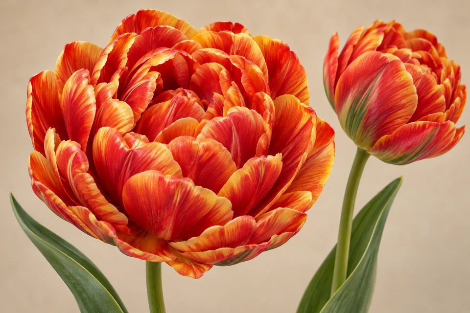 Иллюстрация тюльпана Queensday